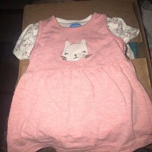 Cute dress with cats